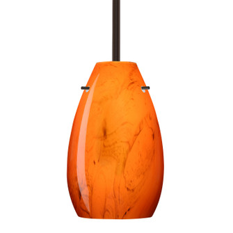 Pera One Light Pendant in Bronze (74|1TT4126HBBR)