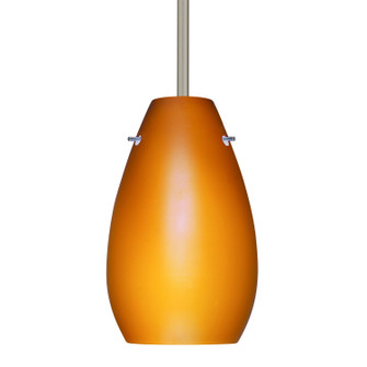 Pera One Light Pendant in Satin Nickel (74|1TT412680LEDSN)