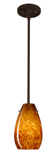 Pera One Light Pendant in Bronze (74|1TT412618BR)