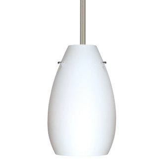 Pera One Light Pendant in Satin Nickel (74|1TT412607LEDSN)