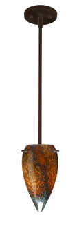 Juli One Light Pendant in Bronze (74|1TT4125CEBR)