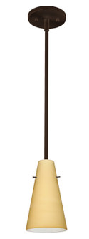 Cierro One Light Pendant in Bronze (74|1TT4124VMLEDBR)