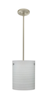 Tamburo One Light Pendant in Satin Nickel (74|1TT4006KRSN)