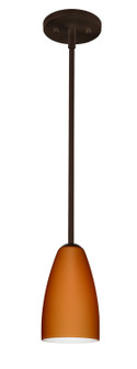 Riva One Light Pendant in Bronze (74|1TT151180LEDBR)