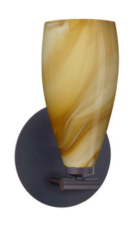 Karli One Light Wall Sconce in Bronze (74|1SX7198HNBR)