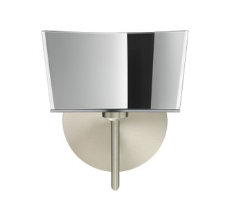 Groove One Light Wall Sconce in Satin Nickel (74|1SW6773MRSN)