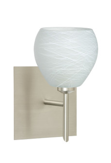 Tay Tay One Light Wall Sconce in Satin Nickel (74|1SW560560SNSQ)