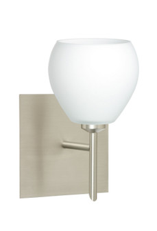 Tay Tay One Light Wall Sconce in Satin Nickel (74|1SW560507SNSQ)