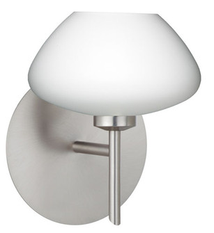 Peri One Light Wall Sconce in Satin Nickel (74|1SW541007SN)