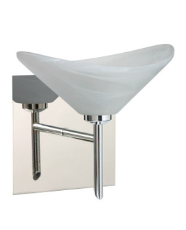 Hoppi One Light Wall Sconce in Chrome (74|1SW191352CRSQ)