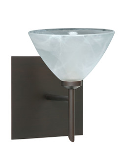 Domi One Light Wall Sconce in Bronze (74|1SW174352BRSQ)