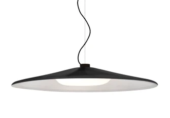 Swan LED Pendant in Black (74|1KXSWANBKLEDBK)