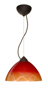 Tessa One Light Pendant in Bronze (74|1KX4201SLLEDBR)
