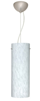 Tondo One Light Pendant in Satin Nickel (74|1KX412819LEDSN)