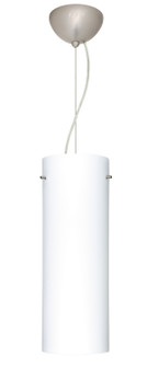 Tondo One Light Pendant in Satin Nickel (74|1KX412807LEDSN)