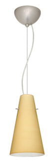 Cierro One Light Pendant in Satin Nickel (74|1KX4124VMLEDSN)