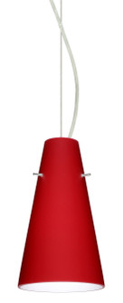 Cierro One Light Pendant in Satin Nickel (74|1KX4124RMSN)