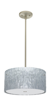 Tamburo Three Light Pendant in Satin Nickel (74|1KT4008SSLEDSN)