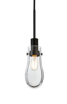 Wish One Light Pendant in Black (74|1JTWISHCLBK)