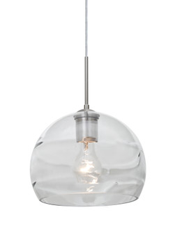 Spirit One Light Pendant in Satin Nickel (74|1JTSPIR8CLSN)