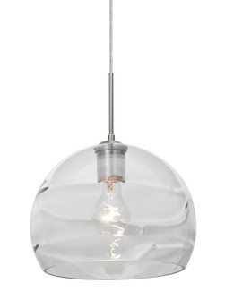 Spirit One Light Pendant in Satin Nickel (74|1JTSPIR10CLSN)