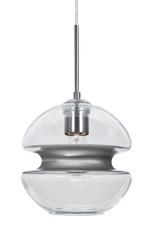 Hula 8 One Light Pendant in Satin Nickel (74|1JTHULA8SLSN)