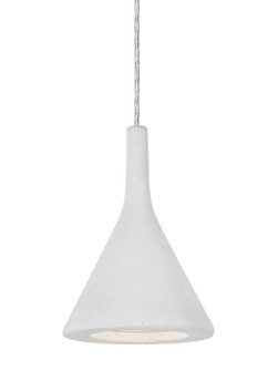 Gala One Light Pendant in Satin Nickel (74|1JTGALAWHLEDSN)