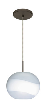 Luna One Light Pendant in Bronze (74|1JT477699LEDBR)