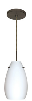 Pera One Light Pendant in Bronze (74|1JT412607LEDBR)