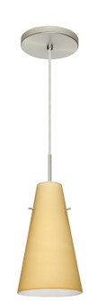 Cierro One Light Pendant in Satin Nickel (74|1JT4124VMLEDSN)