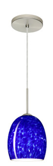 Lucia One Light Pendant in Satin Nickel (74|1JT169786LEDSN)