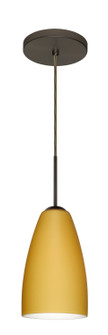 Riva One Light Pendant in Bronze (74|1JT1511VMLEDBR)