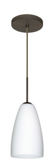 Riva One Light Pendant in Bronze (74|1JT151107LEDBR)