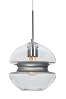 Hula 8 One Light Pendant in Satin Nickel (74|1JCHULA8SLEDILSN)