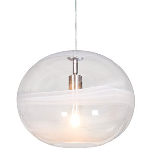 Geno LED Pendant in Satin Nickel (74|1JCGENOCLEDILSN)