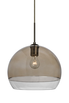 Ally One Light Pendant in Bronze (74|1JCALLY12SMBR)