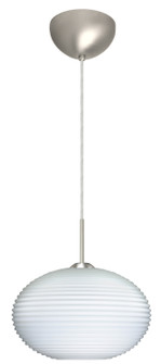Pape One Light Pendant in Satin Nickel (74|1JC491307LEDSN)
