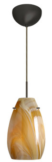 Pera One Light Pendant in Bronze (74|1JC4126HNLEDBR)