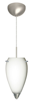 Juli One Light Pendant in Satin Nickel (74|1JC412506LEDSN)