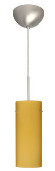 Stilo One Light Pendant in Satin Nickel (74|1JC4123VMSN)