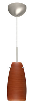 Tao One Light Pendant in Satin Nickel (74|1JC1512CHLEDSN)