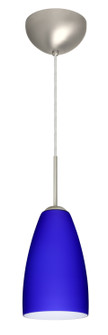 Riva One Light Pendant in Satin Nickel (74|1JC1511CMLEDSN)