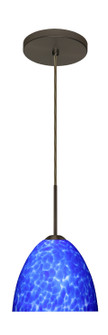 Sasha One Light Pendant in Bronze (74|1BT757286HALBR)