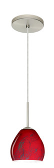 Bolla One Light Pendant in Satin Nickel (74|1BT4122MALEDSN)