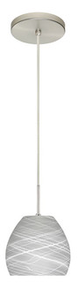 Bolla One Light Pendant in Satin Nickel (74|1BT412260SN)