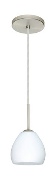 Bolla One Light Pendant in Satin Nickel (74|1BT412207LEDSN)