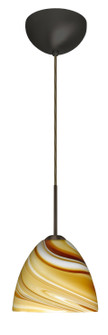 Sasha One Light Pendant in Bronze (74|1BC7572HNMEDBR)