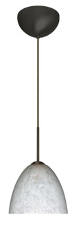 Sasha One Light Pendant in Bronze (74|1BC757219MEDBR)