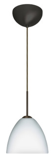 Sasha One Light Pendant in Bronze (74|1BC757207HALBR)