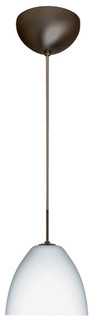 Sasha One Light Pendant in Bronze (74|1BC757207BR)